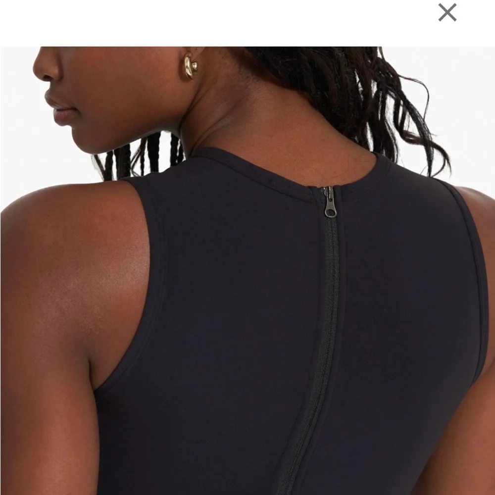 Vuori Black Topspin Tennis Dress M - Picture 2 of 5